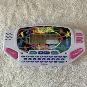 Tiger‎ Electronics Name That Tune Handheld Game With Cartridge Vintage Works